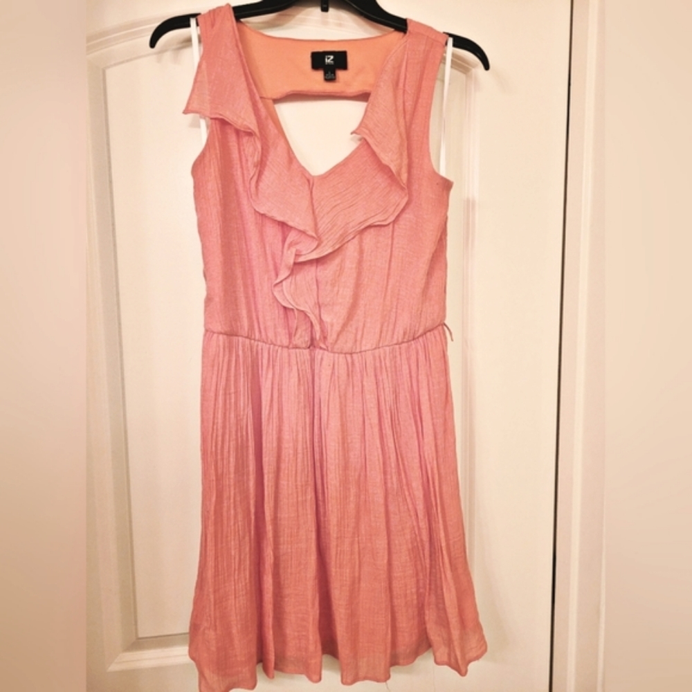 IZ Byer Peach Dress - L